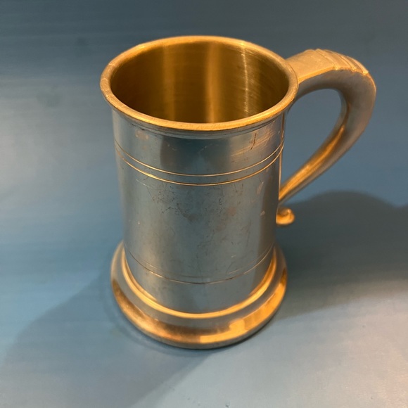 Boardman Dining Vintage Boardman Pewter Glass Bottom Tankard Poshmark